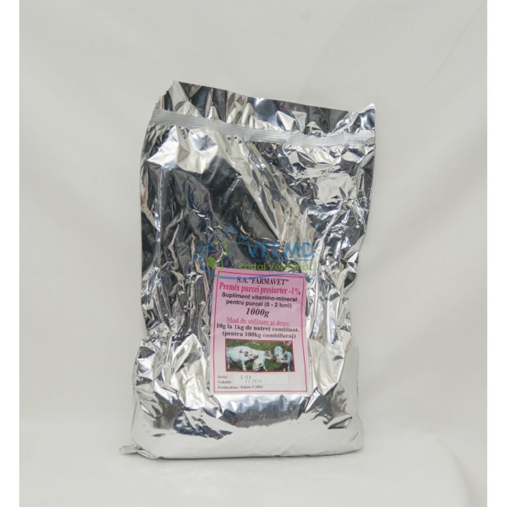 PREMIX Purcei ( 0-2luni ) 1%, 25 kg